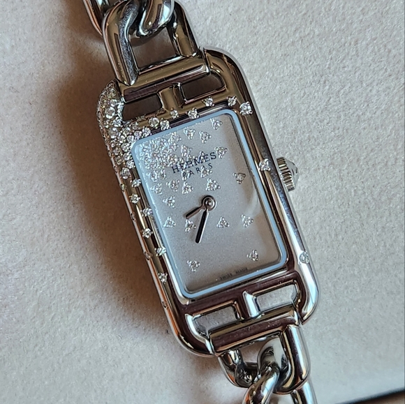 hermes diamond watch - Picture 7 of 16